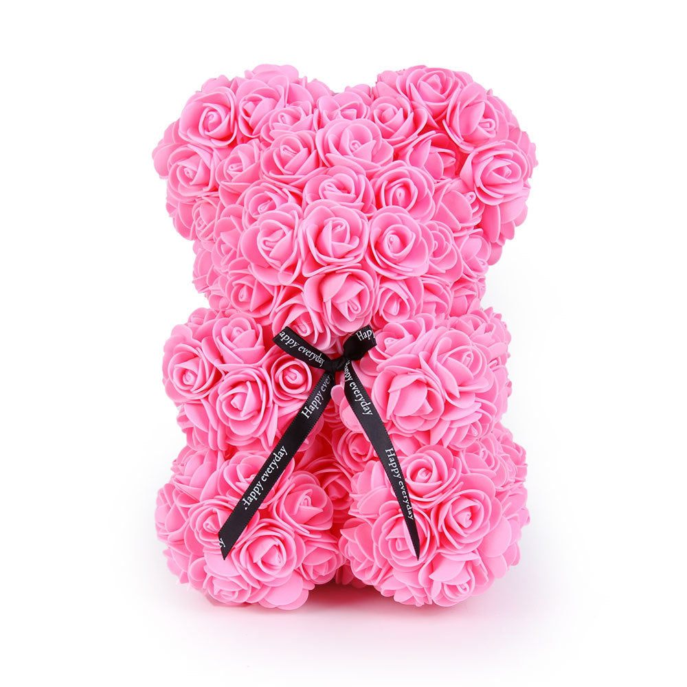 Rose Bear Gift 25cm for Lasting Romantic Keepsakes