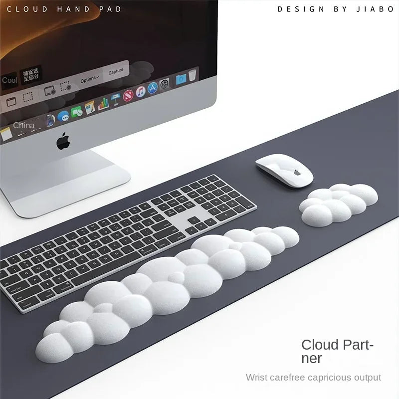 Keyboard Wrist Rest with Memory Foam Cloud Support