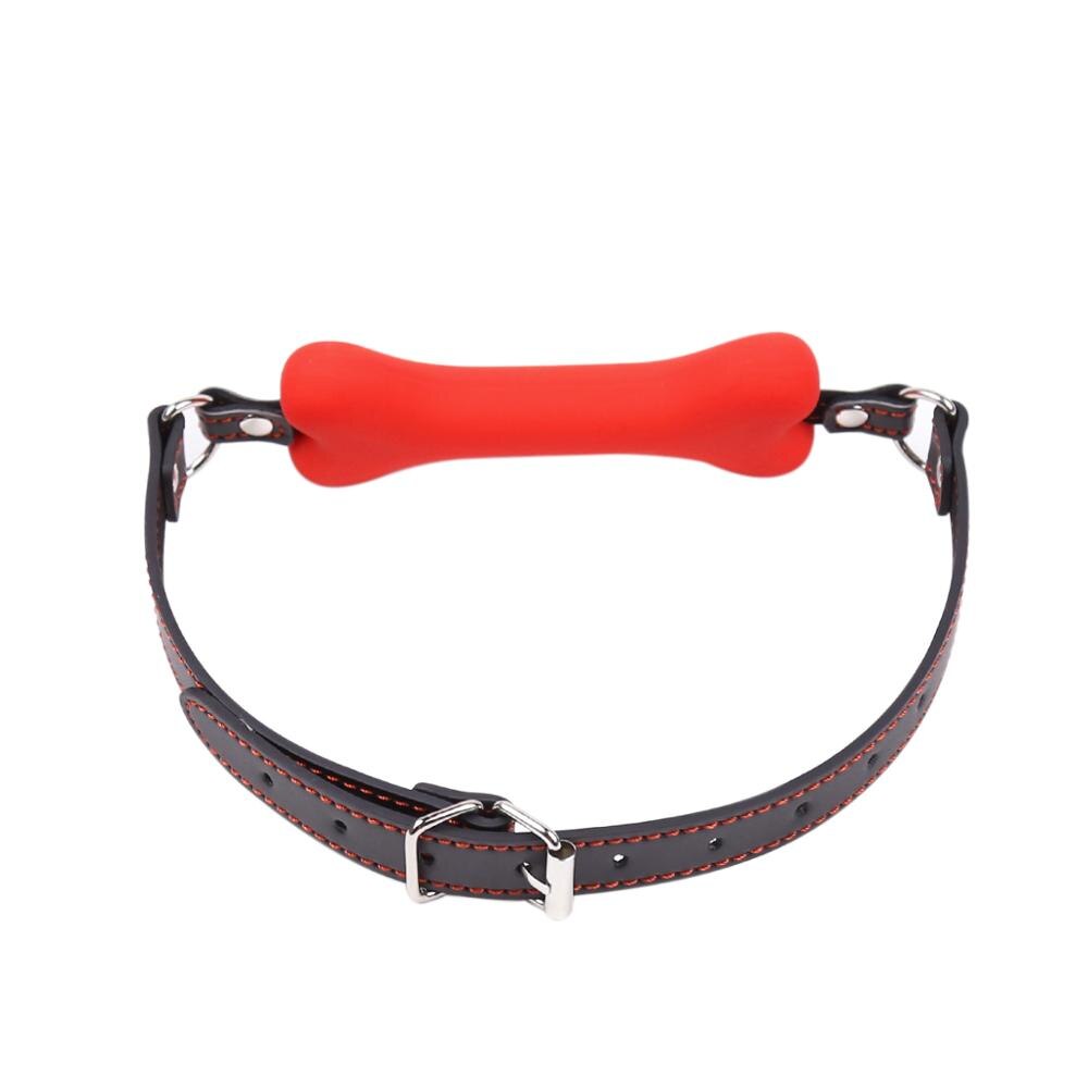 Silicone Gag Ball Harness for Playful BDSM Roleplay