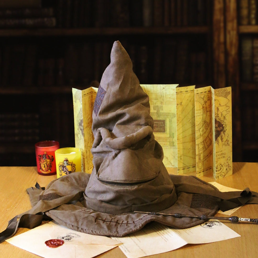 Talking Wizard Sorting Hat for Magical Costume Fun