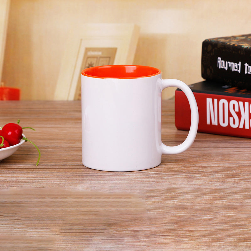 Custom Logo Ceramic Mug for Office Branding and Gifts