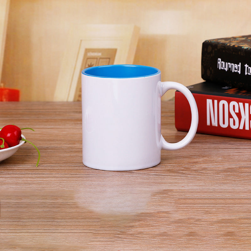 Custom Logo Ceramic Mug for Office Branding and Gifts