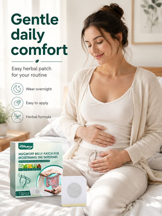 Mugwort Belly Patch — Flatter Belly & Digestive Comfort Overnight