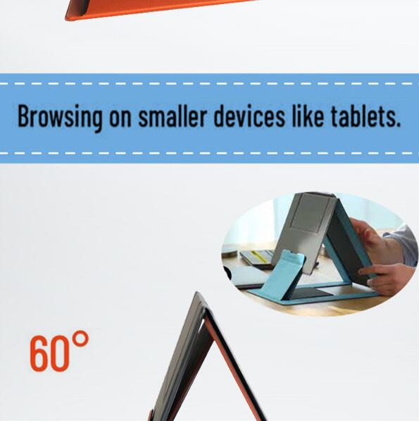 Phone and Tablet Stand, Foldable Multi-Angle Desk Holder