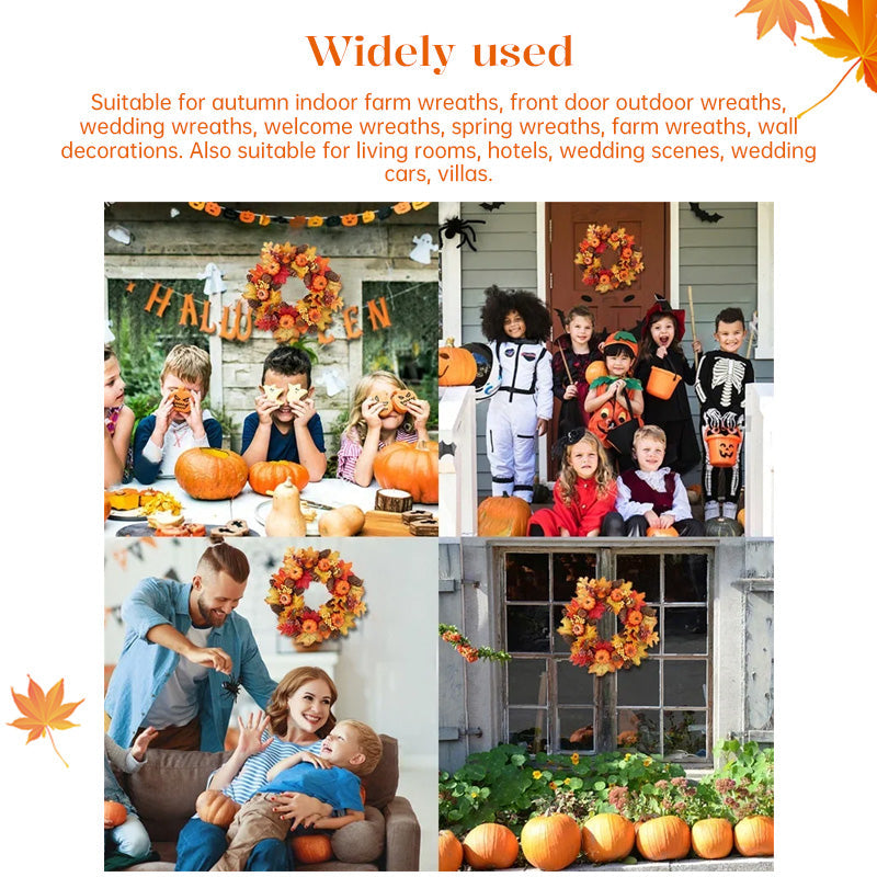 Autumn Wreath Door Decor for a Warm Harvest Welcome