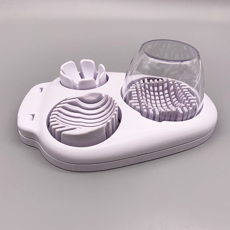 Egg Slicer 3-in-1: Cut Eggs into Wedges, Slices, Dice