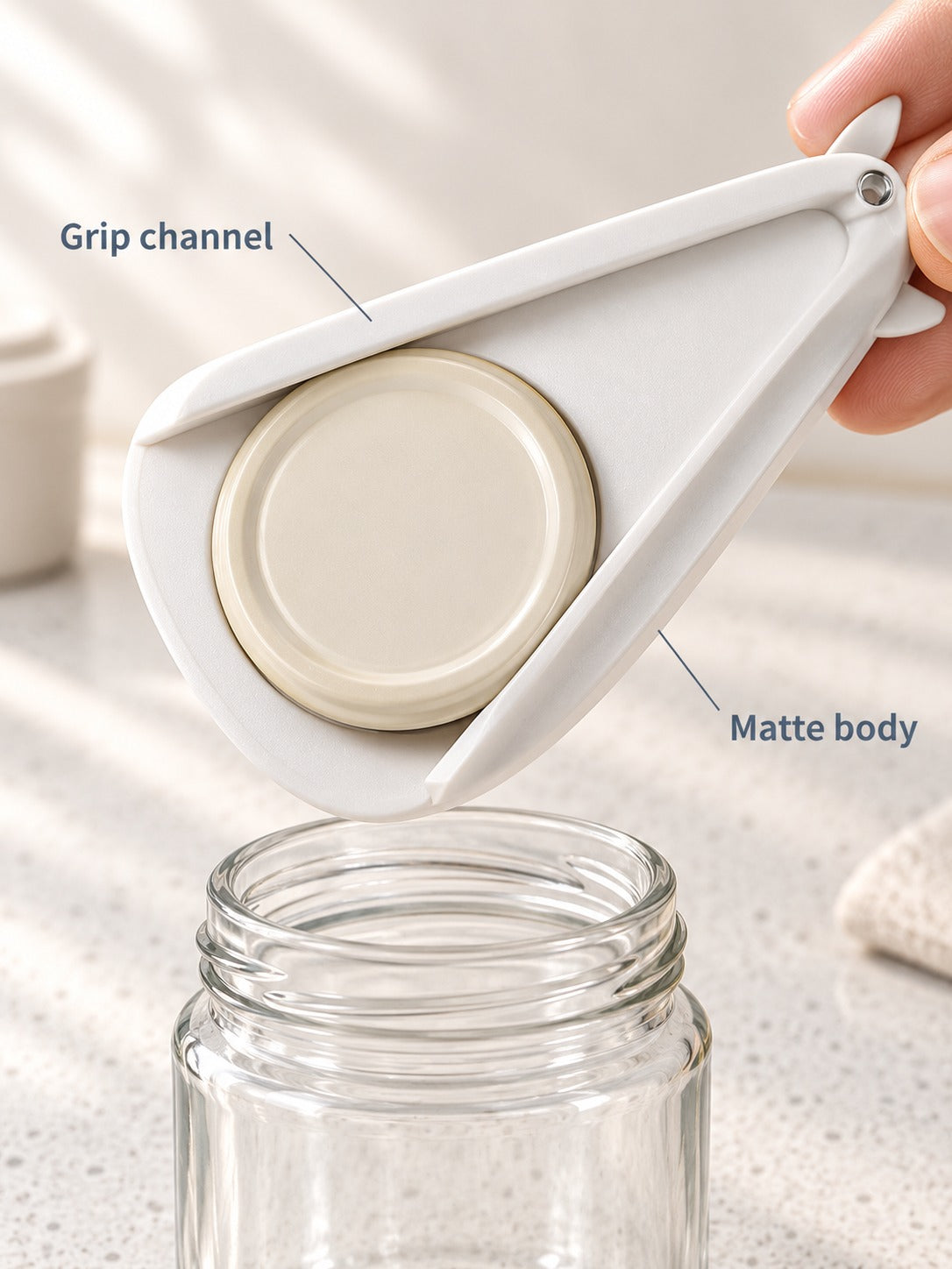 Multi-Function Can, Bottle and Jar Opener Tool for Kitchen