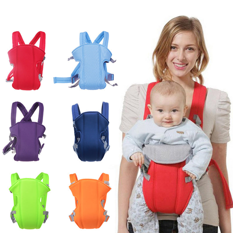 Baby Carrier for Hands-Free, Supported Front Carrying