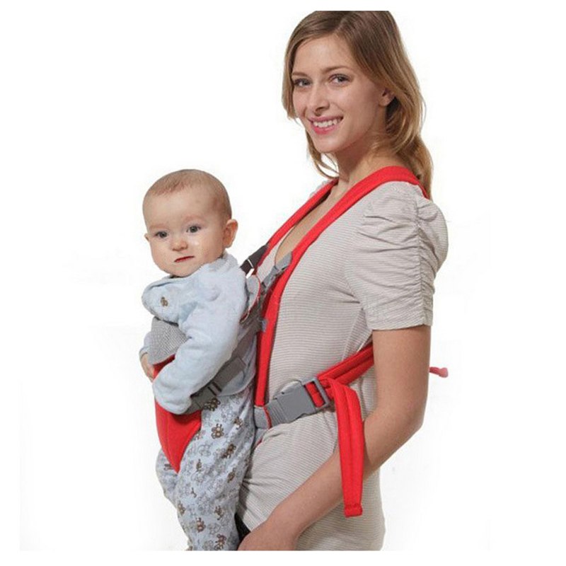 Baby Carrier for Hands-Free, Supported Front Carrying