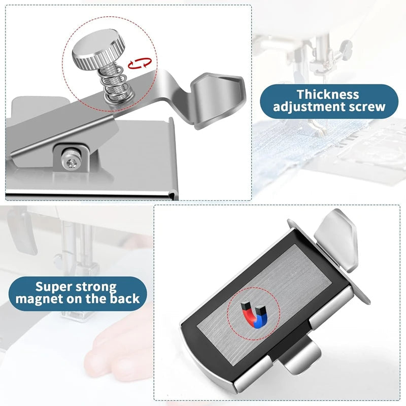 Magnetic Seam Guide for Straight, Consistent Sewing