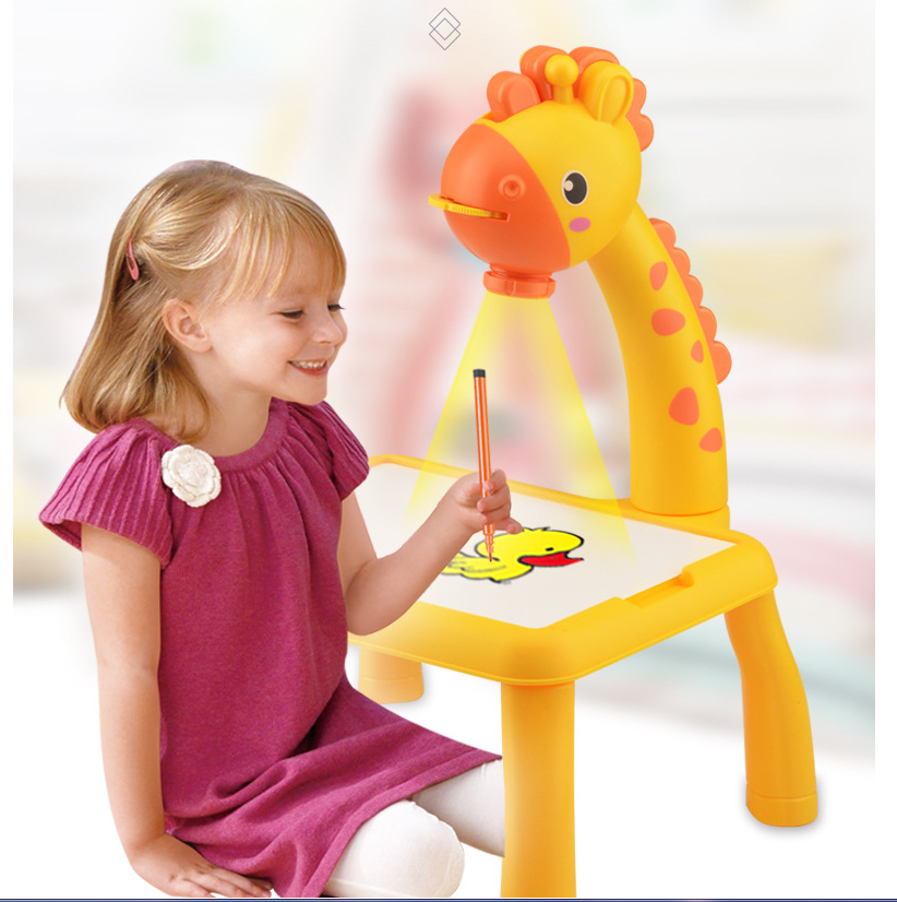 Deer Drawing Projector Table for Screen-Free Creativity