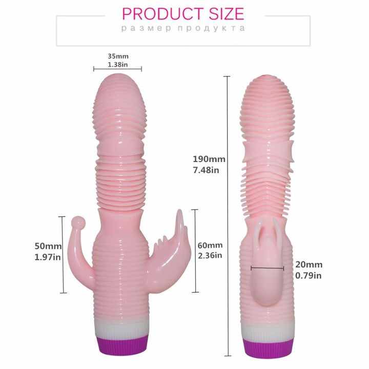 G-Spot Vibrator With Waterproof Three-Point Stimulation