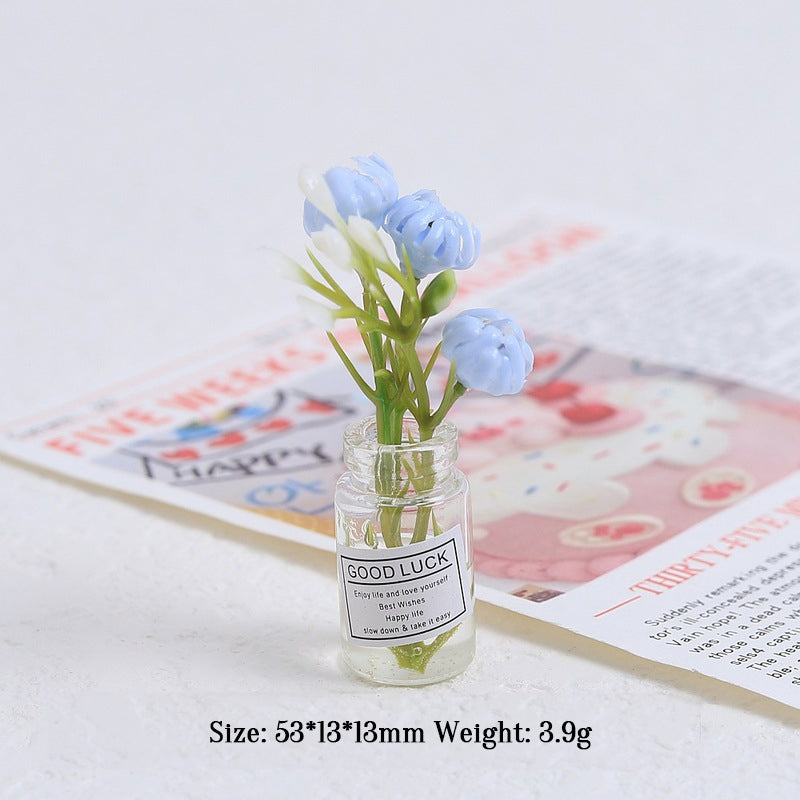 Miniature Flower Vase Decor for Colorful Small Spaces