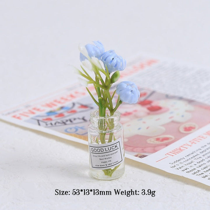 Miniature Flower Vase Decor for Colorful Small Spaces