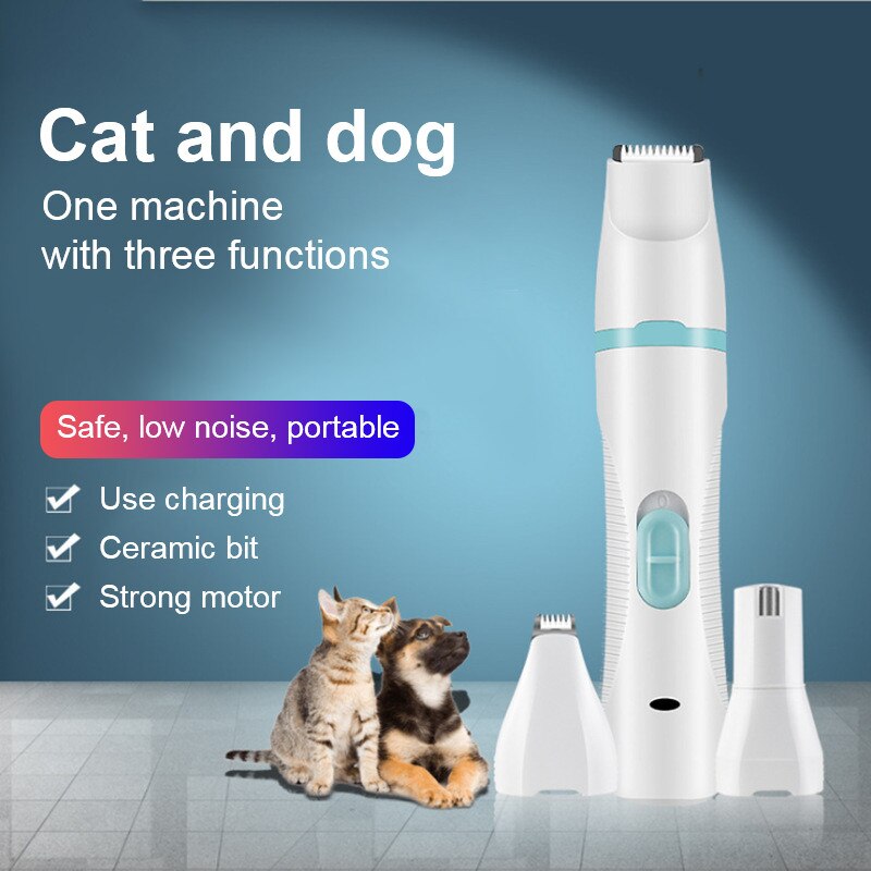 3-in-1 Pet Grooming Machine for Dogs & Cats at Home