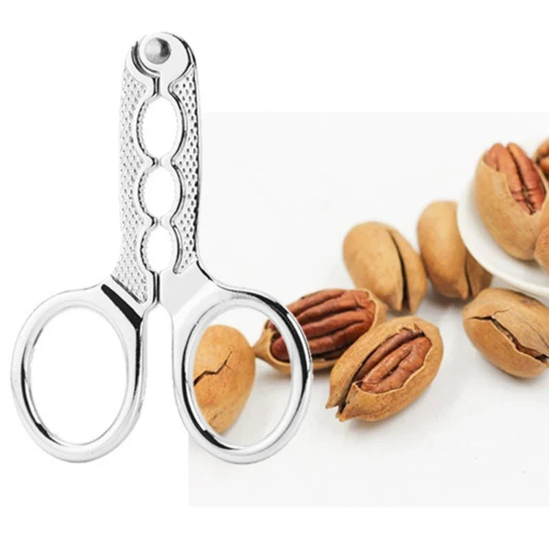 Pistachio & Melon Seed Cracker Pliers, 3-Size Zinc Alloy