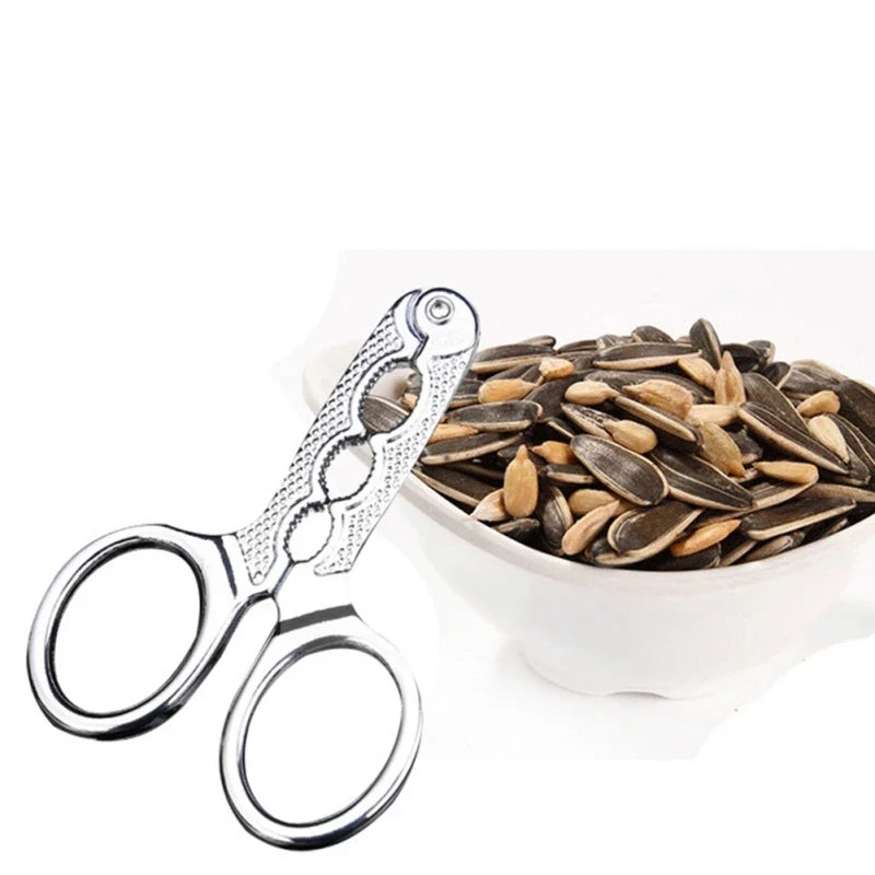 Pistachio & Melon Seed Cracker Pliers, 3-Size Zinc Alloy