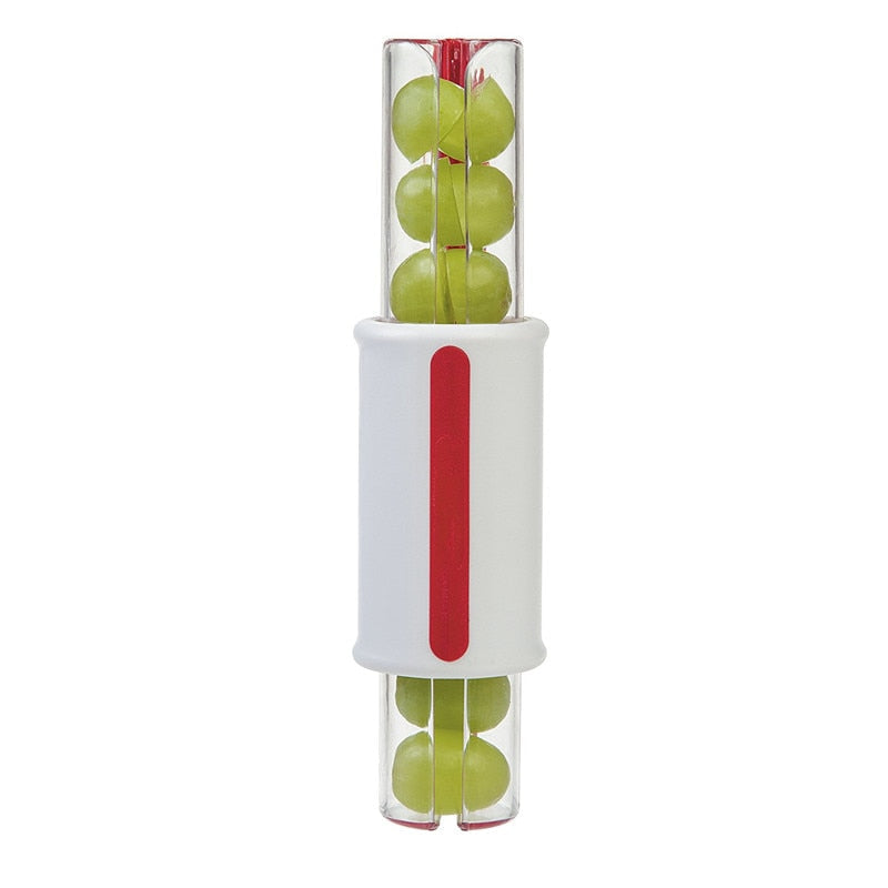 Cherry Tomato & Grape Slicer: Cut Fruit in One Press