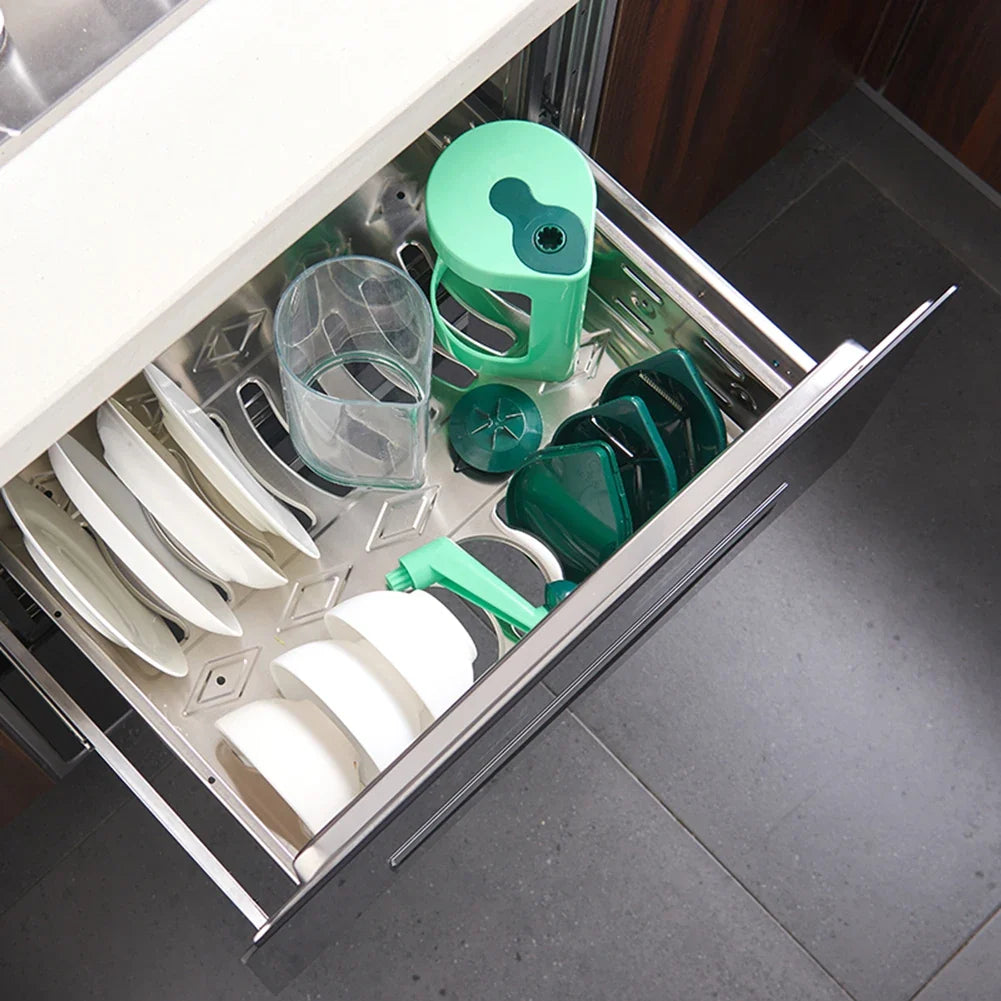 Manual Vegetable Chopper with Spiral and Slicing Blades