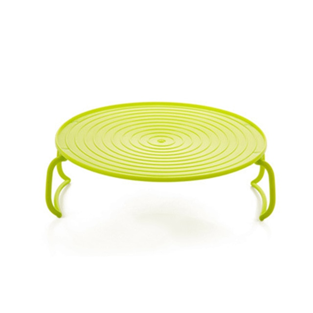 Microwave Stackable Shelf Rack for Heating Two Dishes