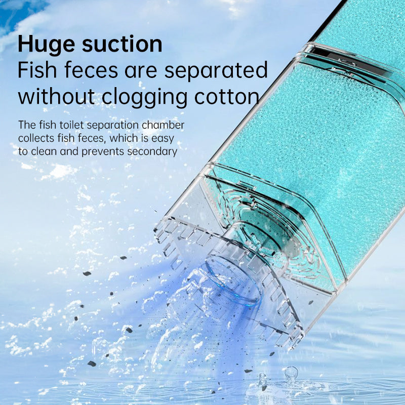 Aquarium Sponge Filter With 3000L/H Water Circulation