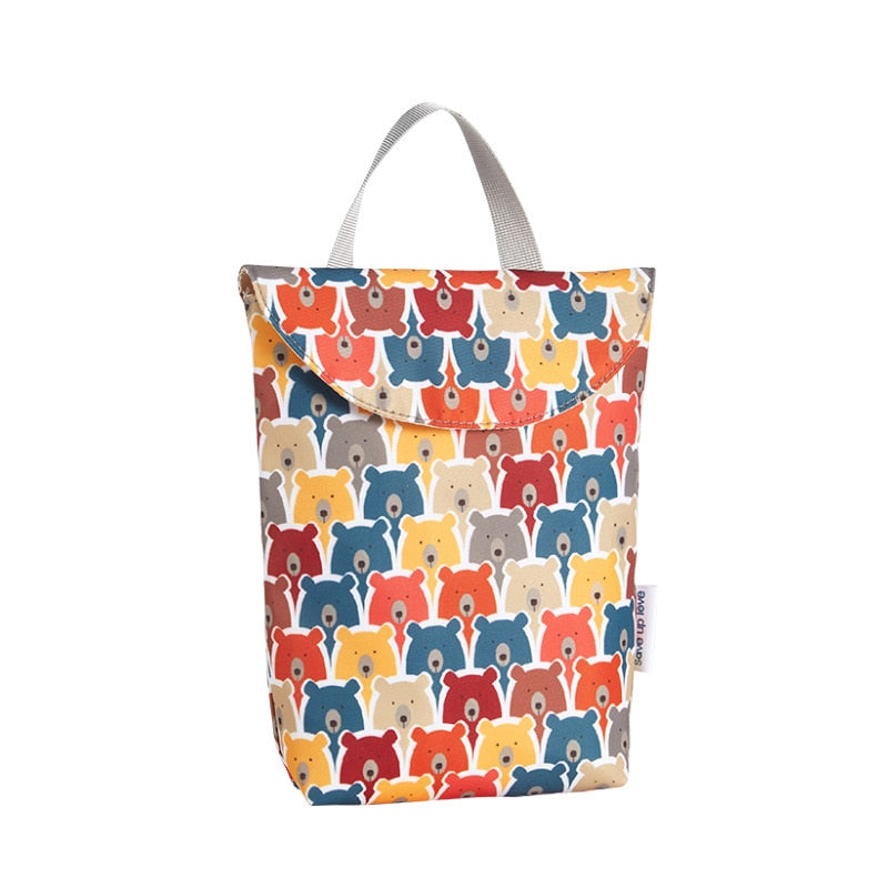 Water-Resistant Baby Diaper Organizer Bag for Easy Changes