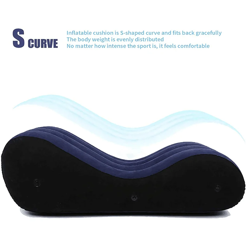 Inflatable Lounge Chair for Ergonomic Full-Body Support