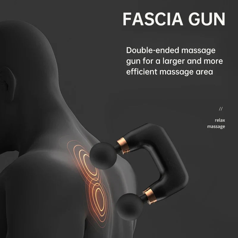 Double Head Massage Gun for Muscle Tension & Recovery