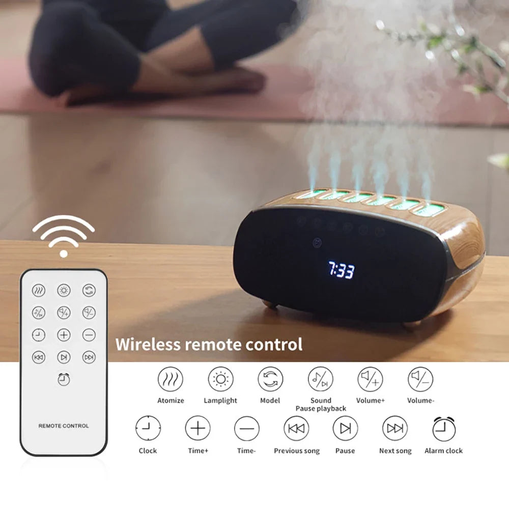 Ultrasonic Humidifier with Music Sync and Mood Lights