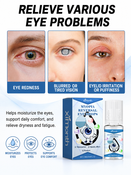Myopia Reversal Eye Drops — Relief from Digital Strain
