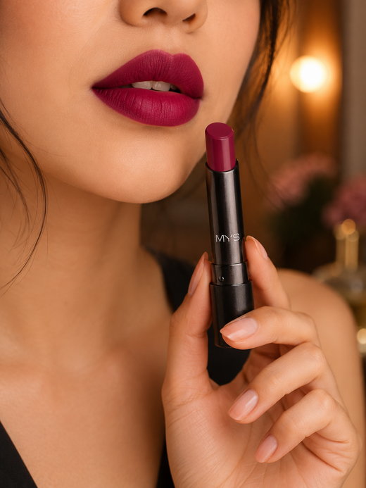 MYS Matte Lipstick — Long-Lasting Bold Lip Color