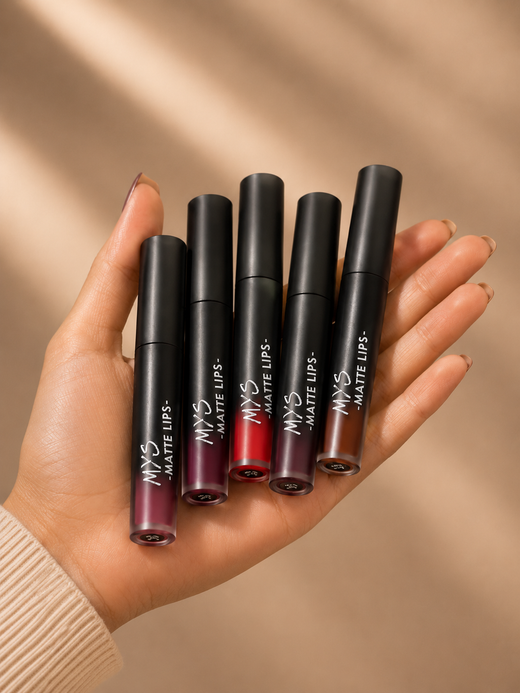MYS Waterproof Matte Liquid Lipstick — Long Lasting