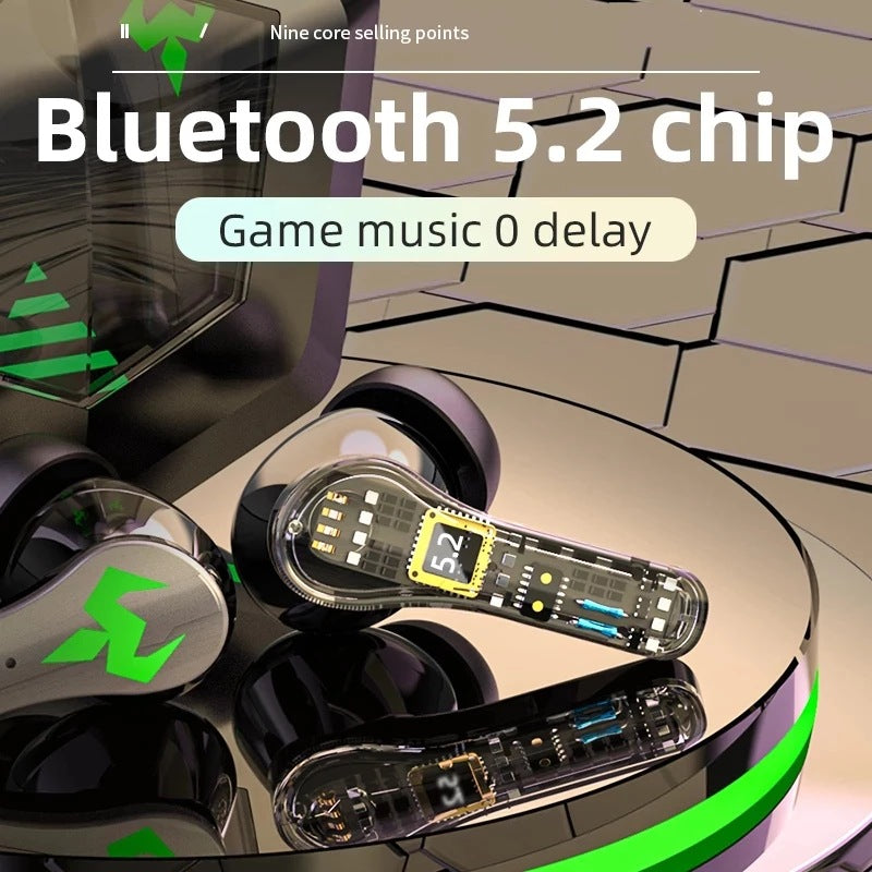 Low-Latency Wireless Gaming Earbuds with Bluetooth 5.2