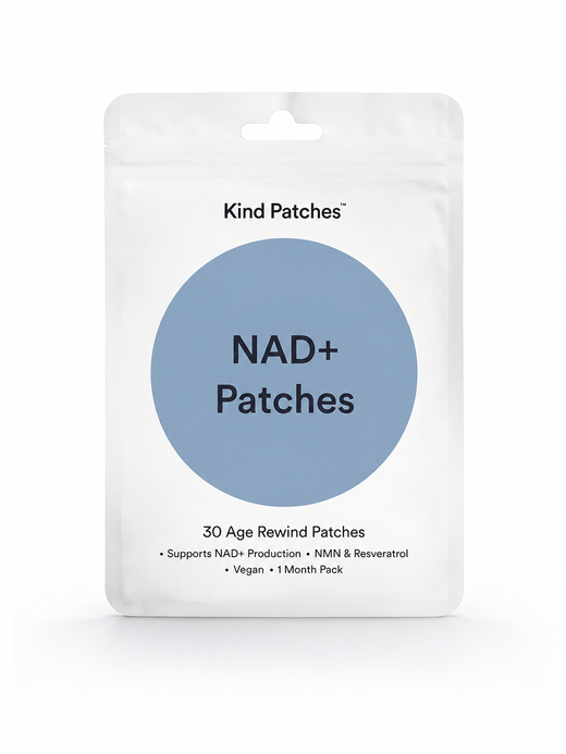 NAD+ Patch with NMN & Resveratrol | 30-Day Supply
