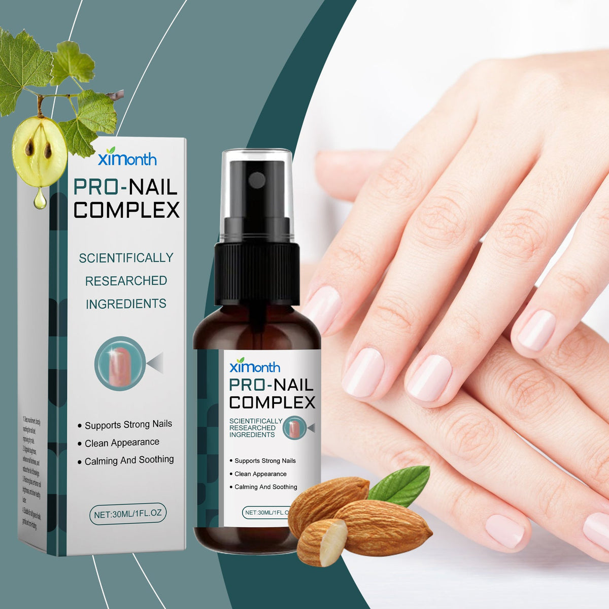 Nail Care Spray for Brittle Nails and Dry Cuticles