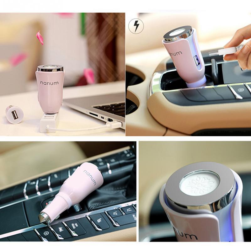 Mini Car Aroma Diffuser USB for a Fresh Cabin Scent
