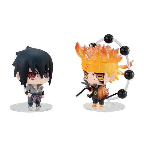 Naruto Sasuke Chibi Figure Set | Anime Desk Decor