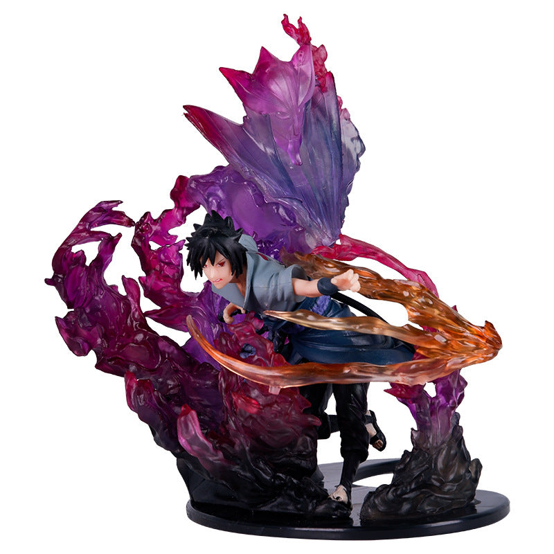 Itachi Sasuke Anime Statue Dynamic Battle Diorama