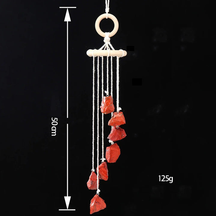 Crystal Wind Chime Pendant for Colorful Home Decor