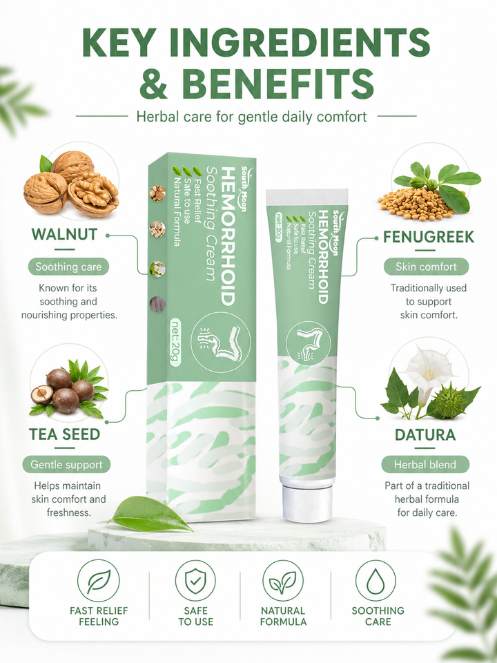 Natural Soothing Cream for Sensitive Skin
