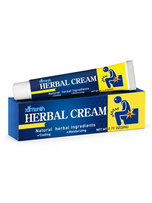 Natural Hemorrhoid Cream — Fast Cooling Relief from Itching
