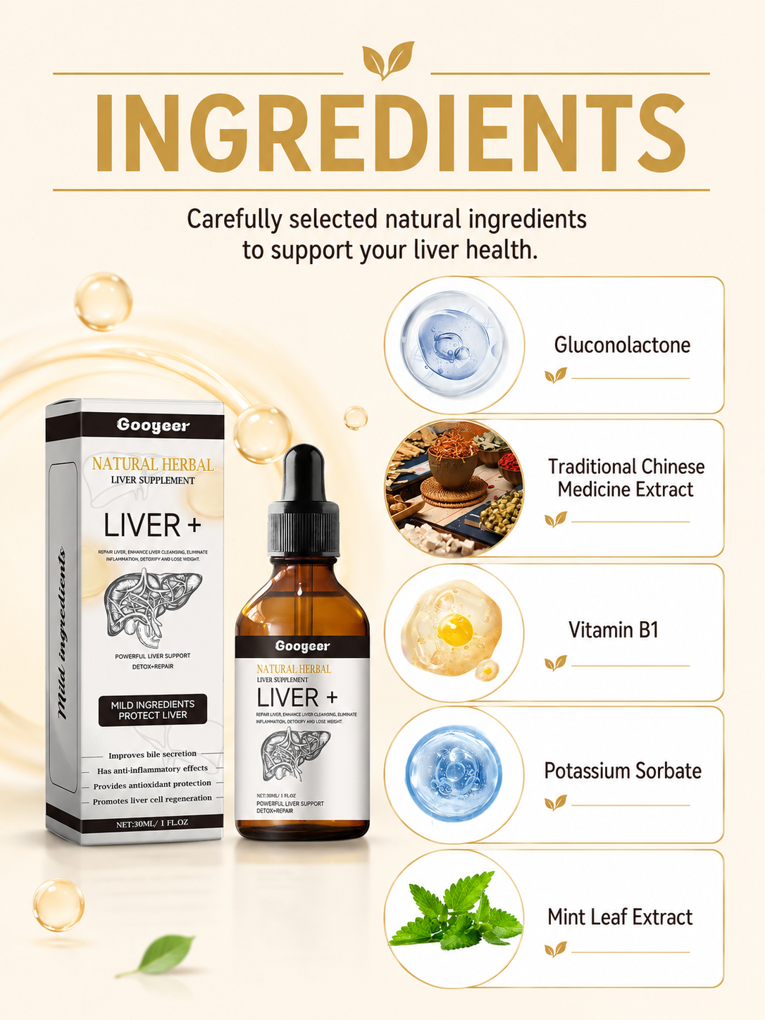 Herbal Liver Support Supplement — Natural Detox & Repair