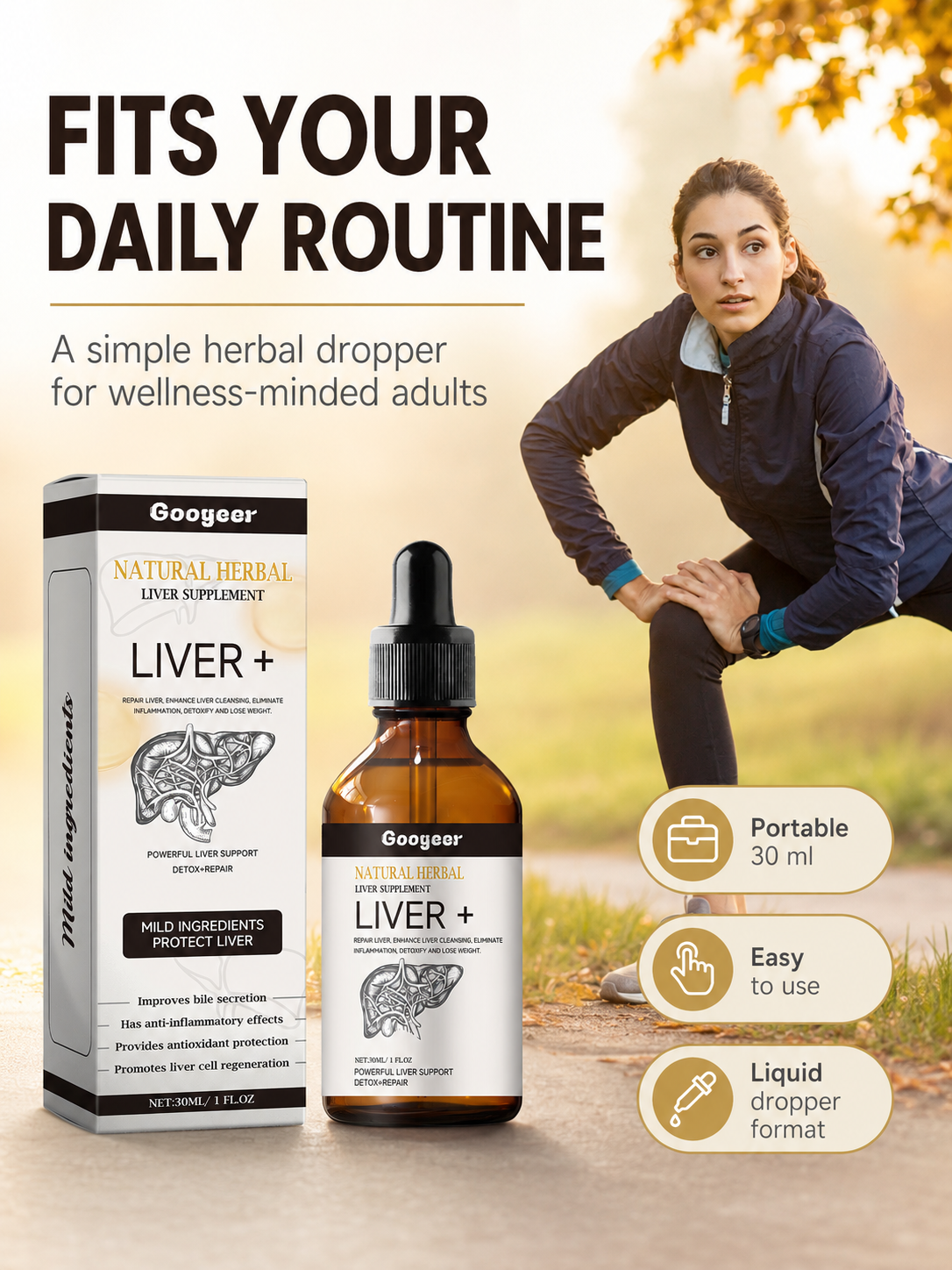 Herbal Liver Support Supplement — Natural Detox & Repair