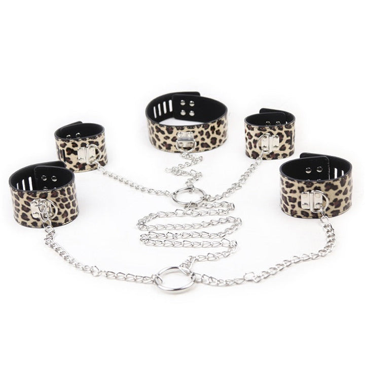 Leopard Restraint Set for Bold Private Role-Play Fun