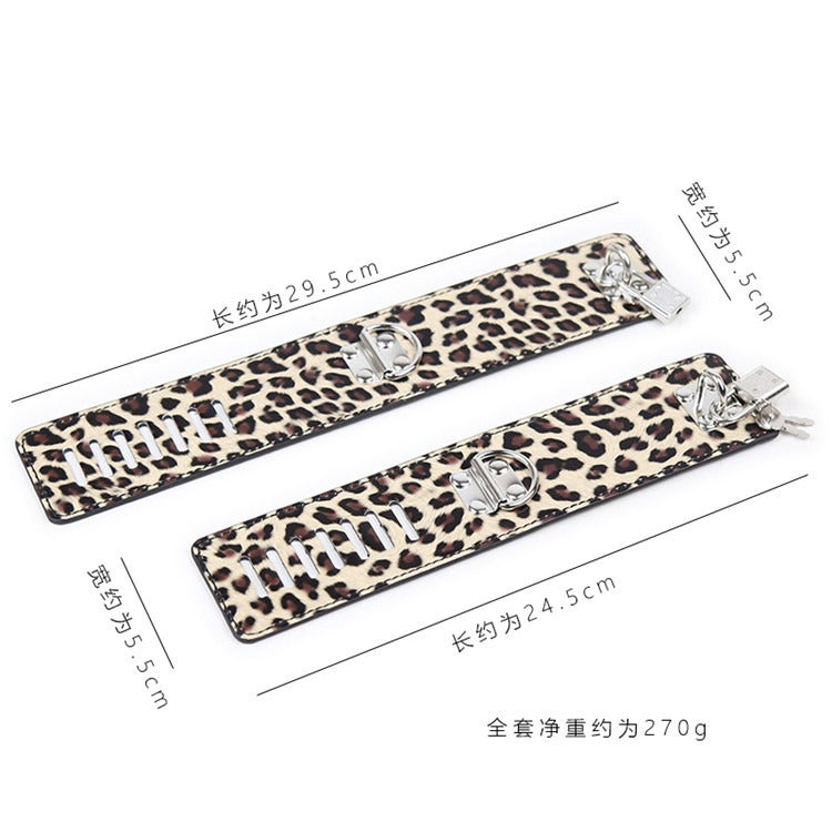 Leopard Restraint Set for Bold Private Role-Play Fun
