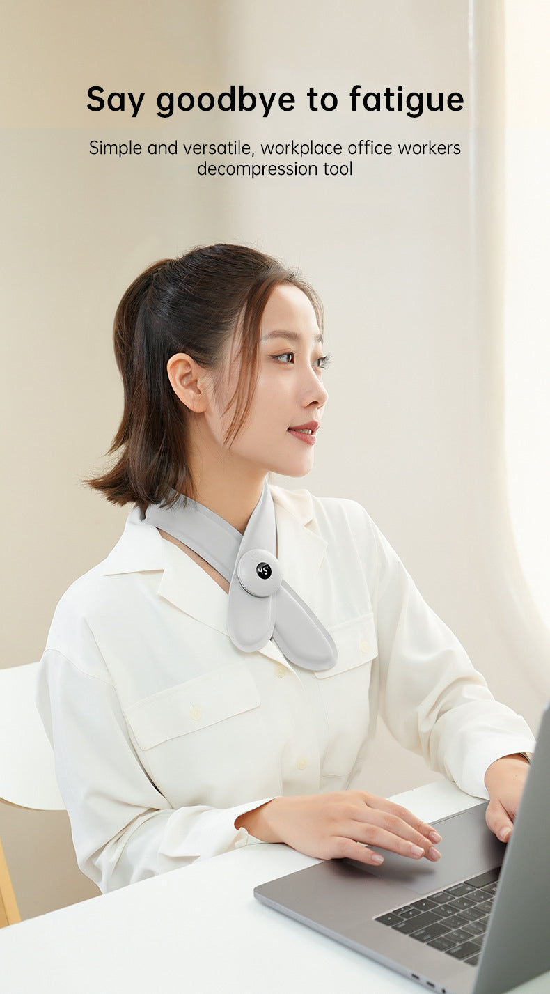 Neck Massager with Heat for Desk Neck & Shoulder Tension