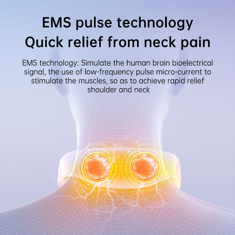 Neck Massager with Heat for Desk Neck & Shoulder Tension