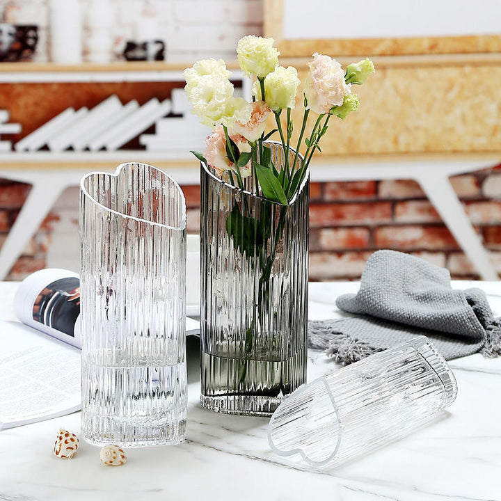 Glass Vase for Romantic Floral Displays and Decor