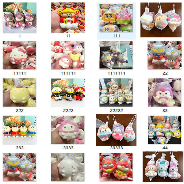 Slow-Rebound Stress Relief Toy Cartoon Squeeze Gift