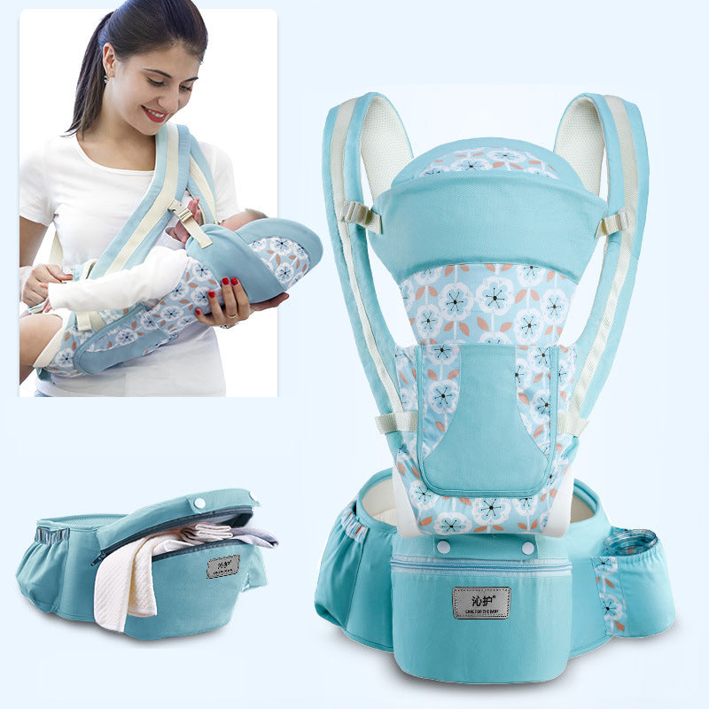 3-in-1 Ergonomic Baby Carrier With Supportive Hip Seat